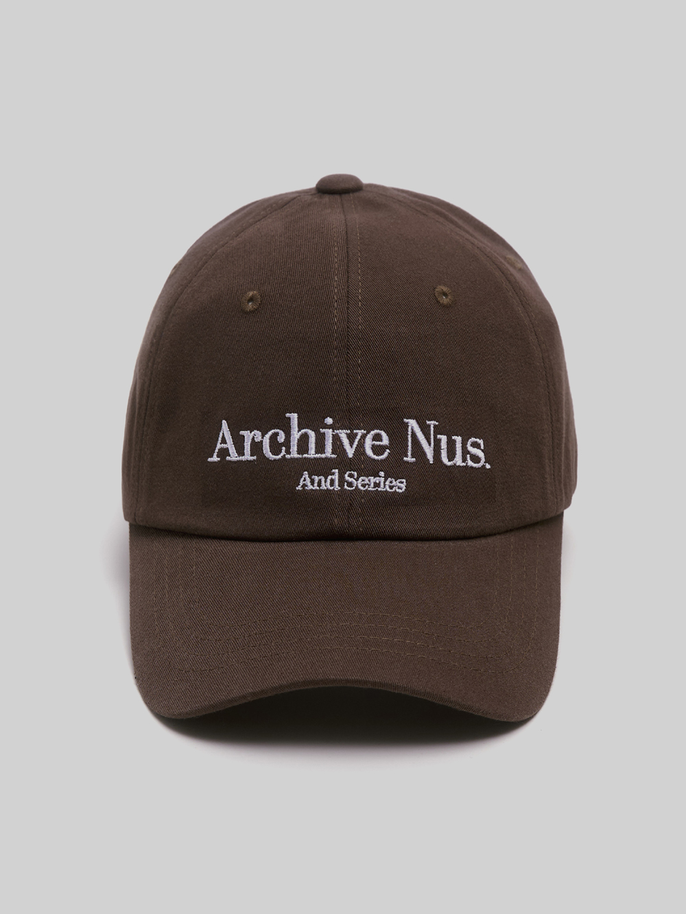 Nus. arch ball cap (brown)